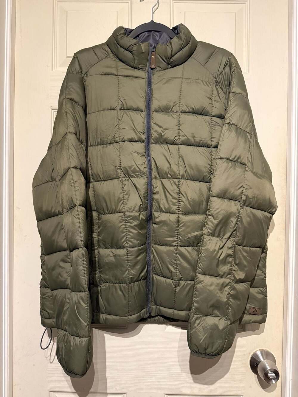 Zeroxposur Quilted Puffer Jacket Size XXL/XXG Basil Green Z83071